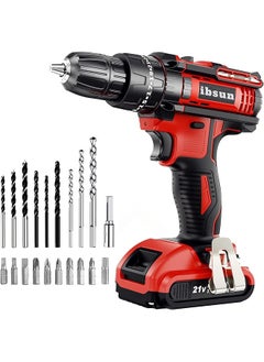 Cordless Drill Driver 21V Cordless Hammer Drill With 1 Batteries 2.0Ah 25+3 Torque 42N.M Max Electric Drill 2 Speed Led Light - pzsku/Z1F2439444B0C6FC9C6F6Z/45/_/1740672354/662675ab-de7b-4aea-9c64-fe28576e23be