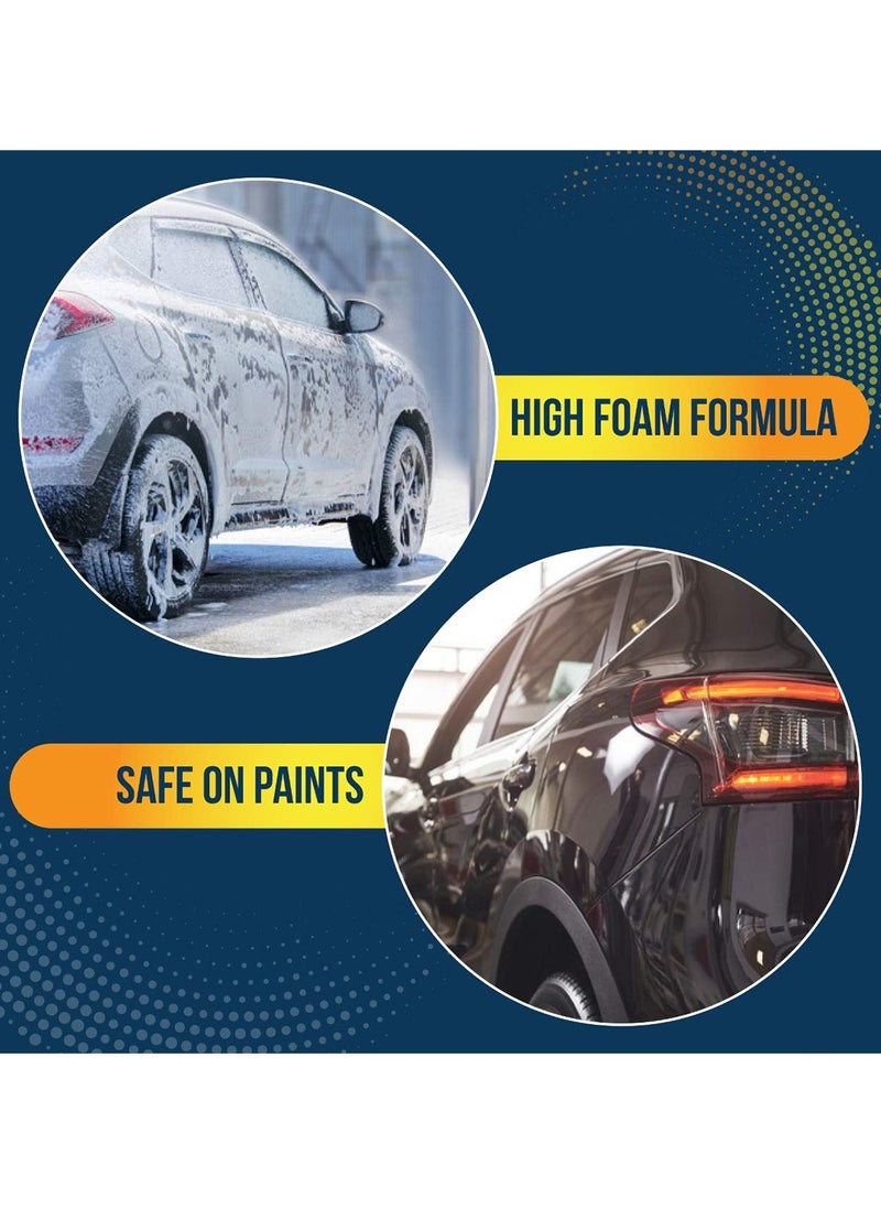 Sword Pro Premium Car Wash Shampoo 5L High Foam Formula, Streak-Free Cleaning, Safe on Paint, For Bucket, Sponge & Spray Gun Use, Concentrated Formula for Professional Car Detailing, SW380  - Image 5