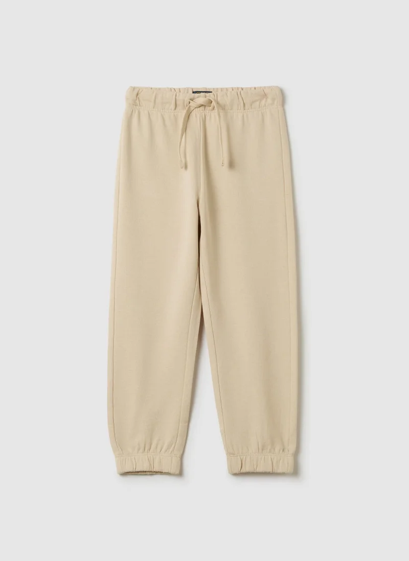 او في اس Fleece Joggers With Drawstring