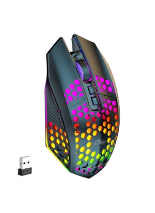 2.4G Wireless Mouse Portable Cordless Computer Mouse for Notebook PC Laptop with USB Receiver Colorful LED Light 800/1200/1600 3-Level DIP Built-in Rechargeable Battery - pzsku/Z1F247E35FC3A15BC05D1Z/45/_/1684145398/1303f037-9fbc-46a4-b188-3e0359af7e10