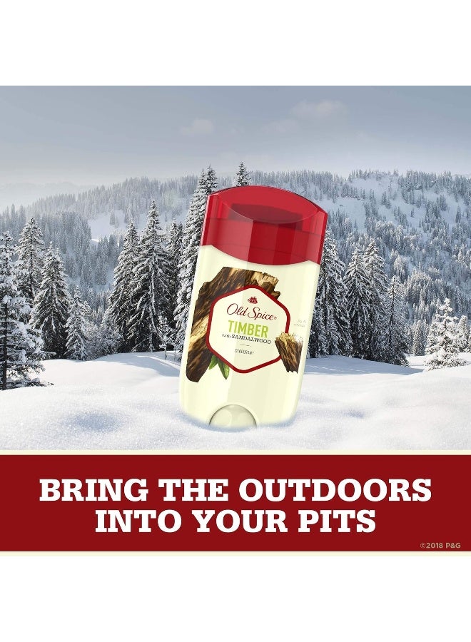 Old Spice Aluminum Free Deodorant For Men, Timber With Sandalwood Scent, 3 Oz, (Pack Of 3) - Image 5