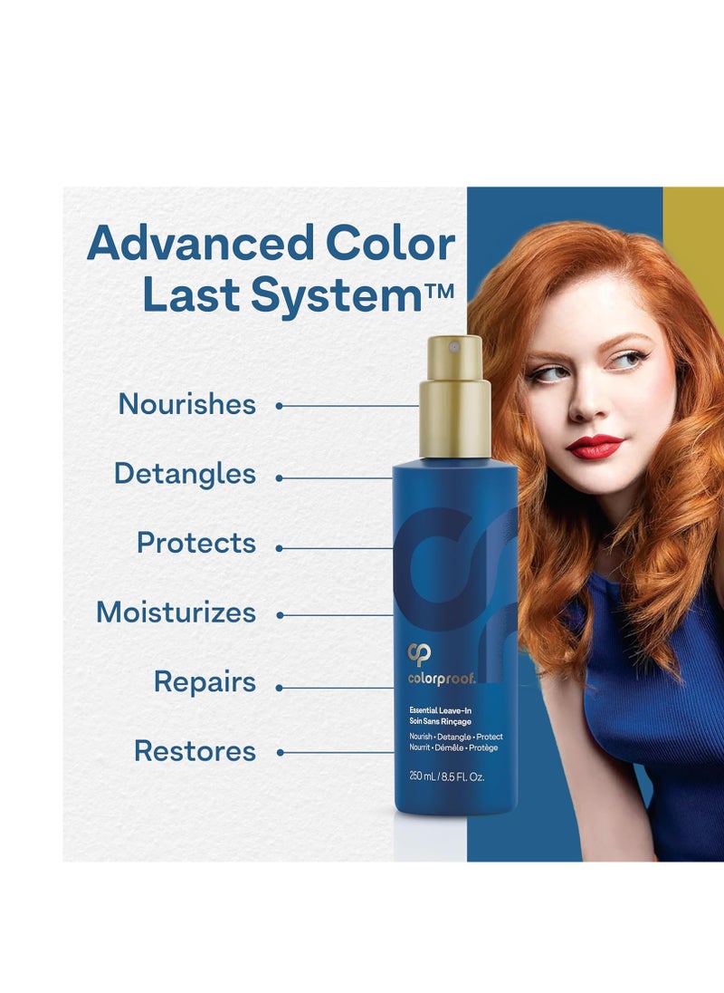 ColorProof Colorproof Leave-In Treatment Spray 8.5 Fl. Oz. Heat Protection Spray for Hair, Smoothing and Detangling Spray with Color Protection, Coconut & Lemongrass Scent  - Image 4