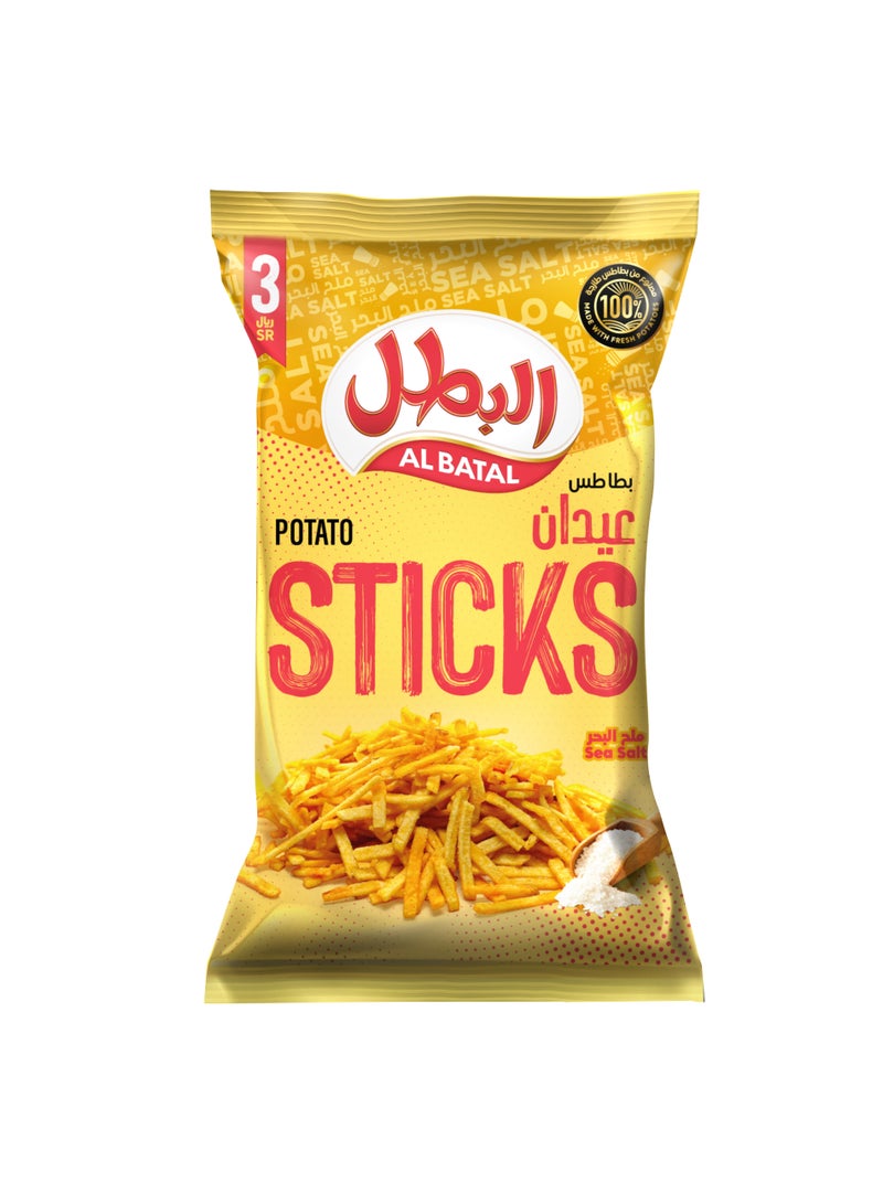Al Batal Sea Salt Potato Sticks 80g - Image 1