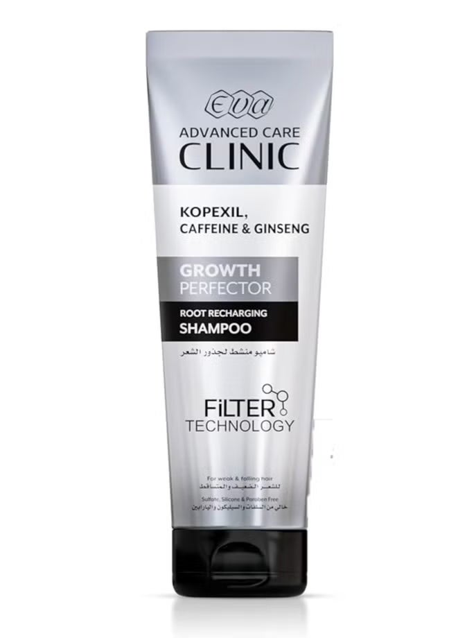 Eva Advanced Care Clinic Growth Perfector Root Recharging Shampoo For Weak & Falling Hair 230 Ml - Image 1
