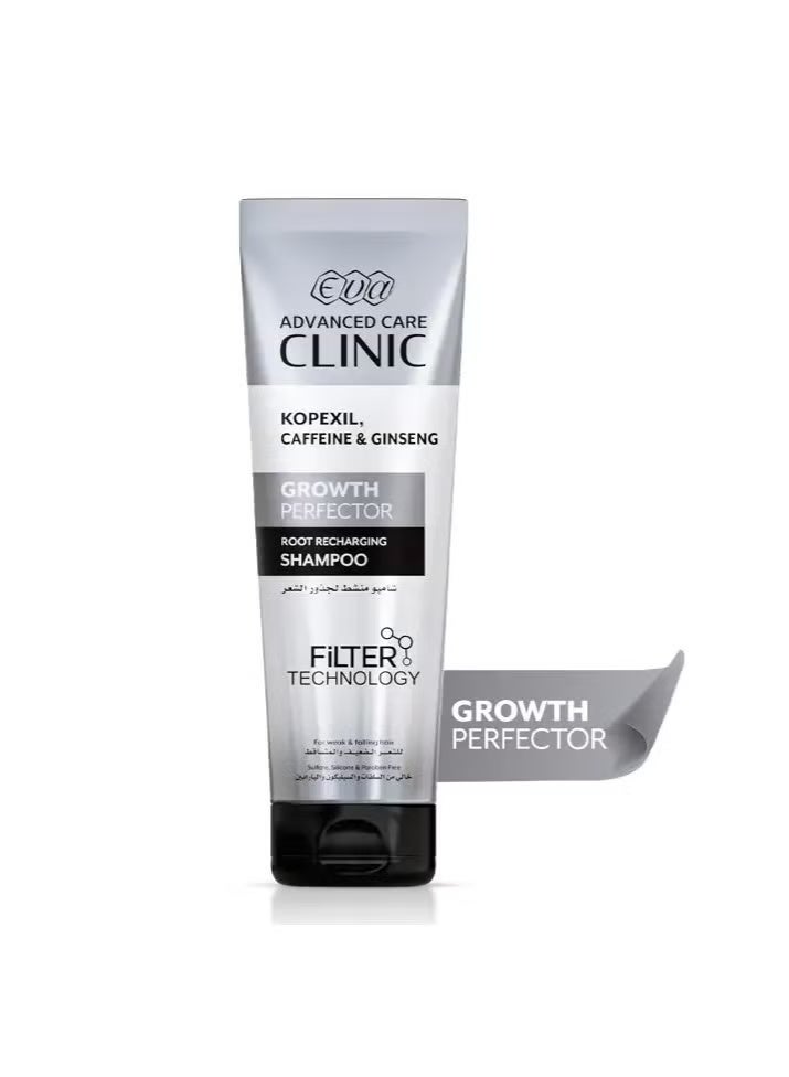 Eva Advanced Care Clinic Growth Perfector Root Recharging Shampoo For Weak & Falling Hair 230 Ml - Image 2
