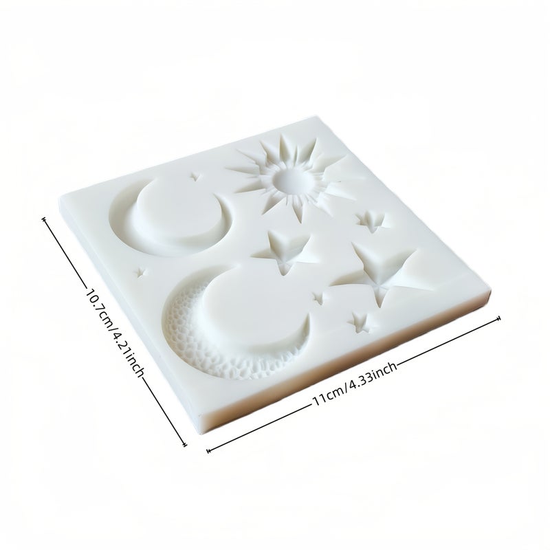 Creative Sun Moon Stars Cake Mold for Kitchen Baking Decor - Image 3