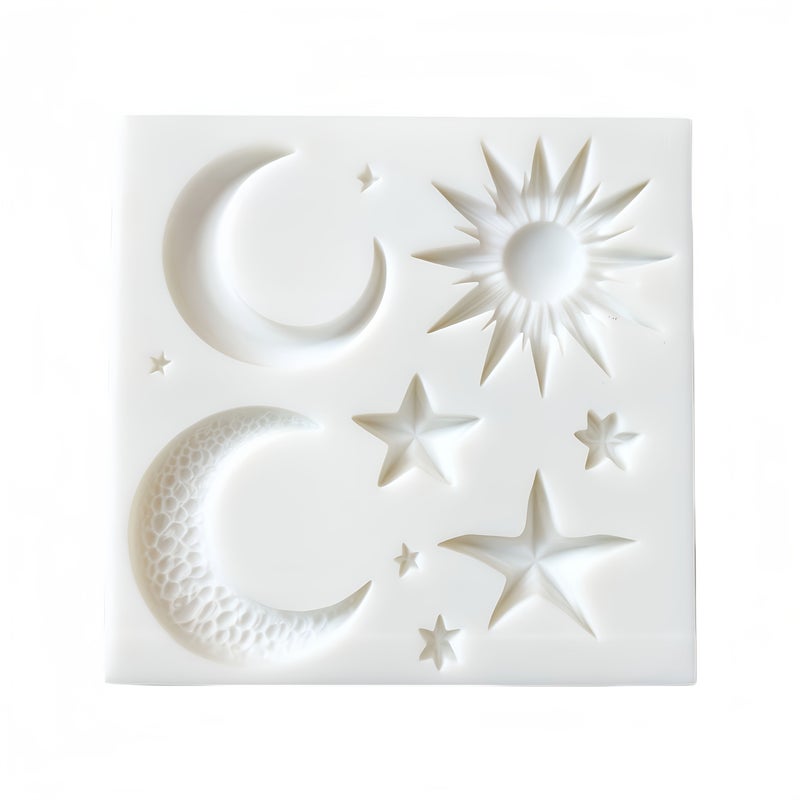 Creative Sun Moon Stars Cake Mold for Kitchen Baking Decor - Image 4