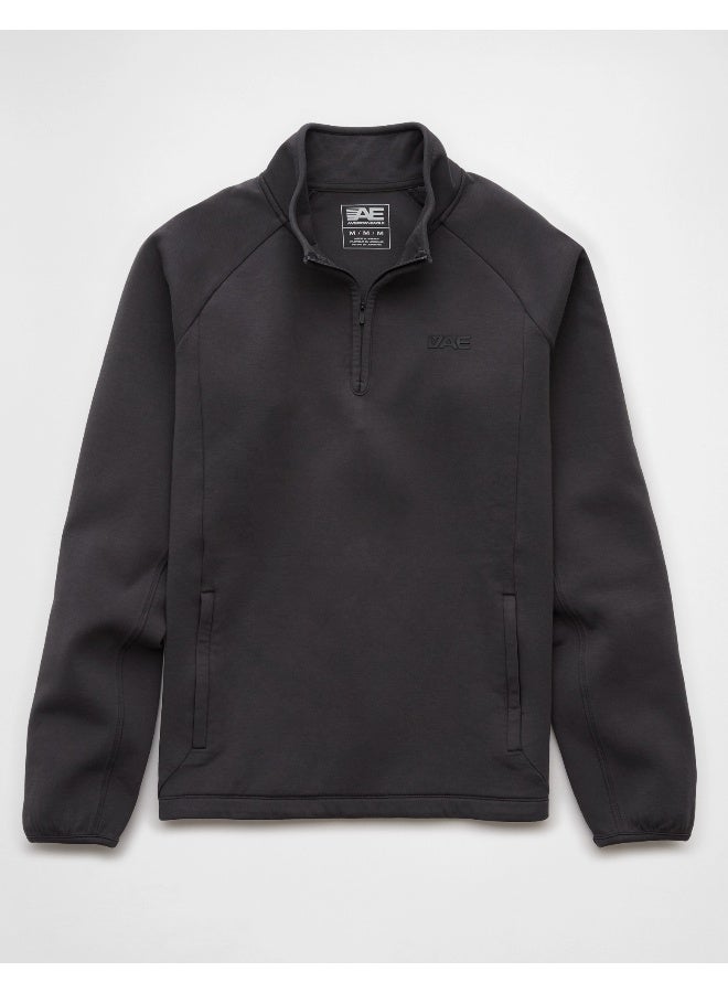 American Eagle AE 24/7 Tech Fleece Quarter-Zip Sweatshirt - Image 3