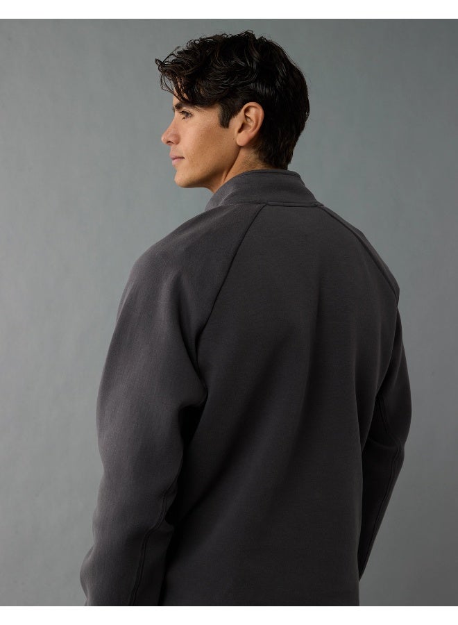 American Eagle AE 24/7 Tech Fleece Quarter-Zip Sweatshirt - Image 4