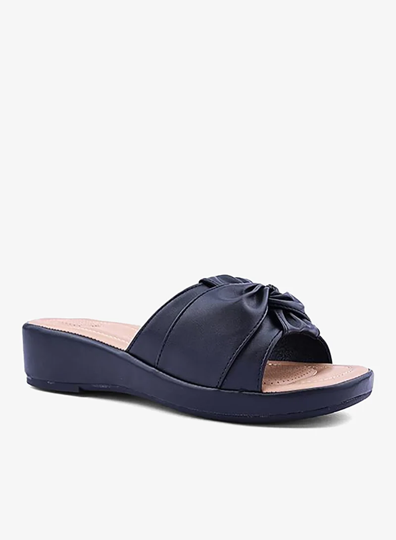 IconStyle Crystal Embellished Slip-On Sandals