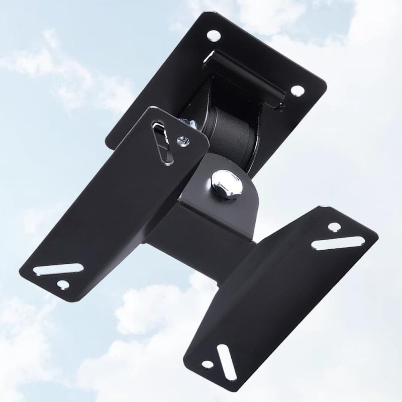 DOITOOL Adjustable Tv Rotation Holder Wall Mount Bracket for Flat Screen Tvs with 180° Swivel, Fixed Support and Screws Included, Home Entertainment Accessories - Image 5