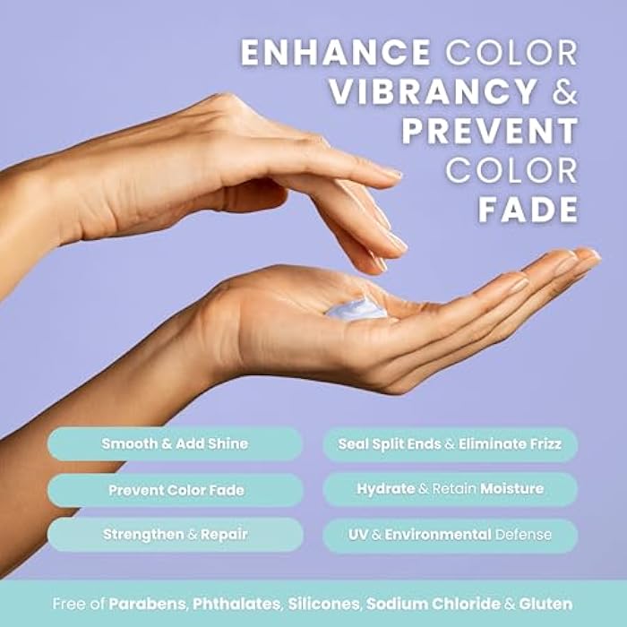 SIMPLY SMOOTH Xtend Keratin Replenishing Color Lock Conditioner Slows Color Fade & Prolongs Hair Color Service Gently Clean & Protect Your Hair Color Sodium Chloride Free 33.8 Fl Oz - Image 5