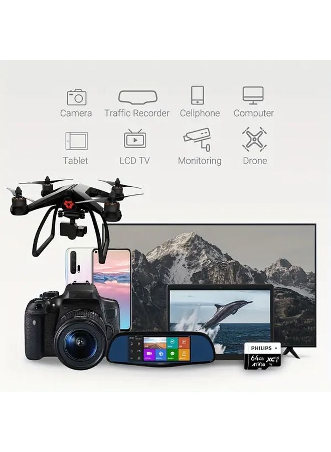 فيليبس بطاقة ذاكرة عالية السرعة سعة 32 جيجابايت للكاميرات والأجهزة اللوحية والهواتف وأجهزة الكمبيوتر المحمولة - Image 4