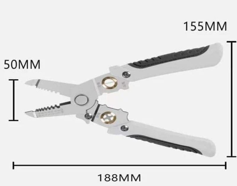 comfrt Special Wire Stripper for Electrician - [2022 NEW] Wire Cutter Tool for Electric Cable Stripping Cutting and Crimping - Multi-Purpose Wire Crimper and Strippers - Image 4