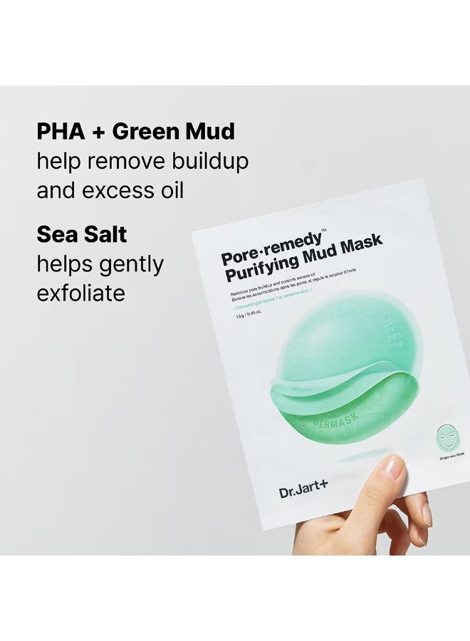 Dr.Jart+ Pore Remedy™ Purifying Mud Face Mask 13g - Image 3