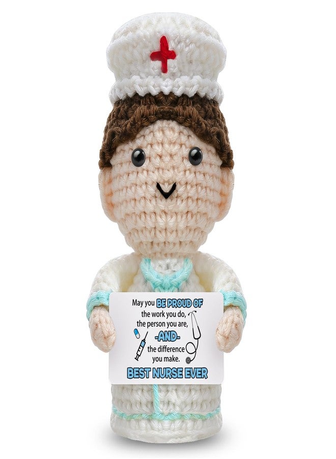 AICHPVOY Nursing Appreciation Gift Handmade Crochet Gifts for Women rn Gifts to Nurses Women Nurse the Person You are, and the Difference You Make. - Image 1