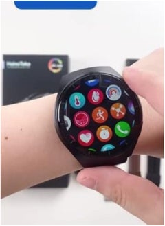 Haino Teko RW 32 Smart Watch AMOLED HD IPS Curved Glass Display with 3 Silicone Straps Stainless Steel and Leather by Haino Teko  - Image 4