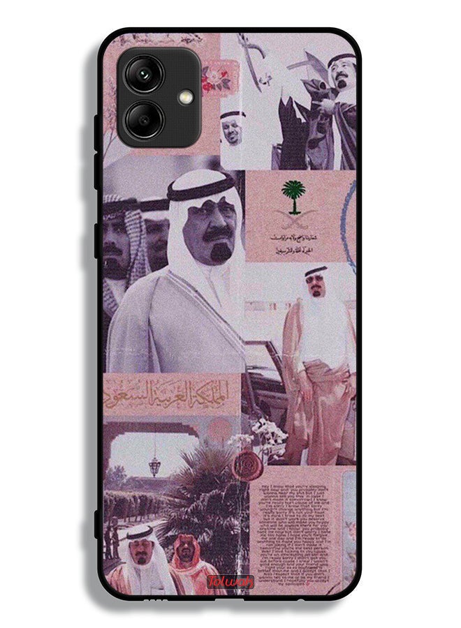 Tolwak Samsung Galaxy A04 Protective Case Cover King Abdullah Vintage Poster - Image 1