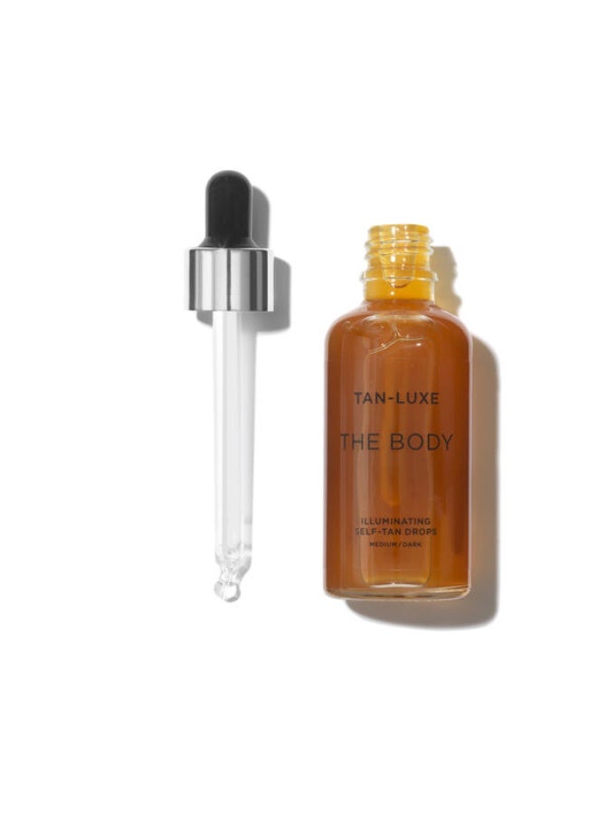 Tan-Luxe The Body Illuminating Tan Drops medium dark 50 ML - Image 4