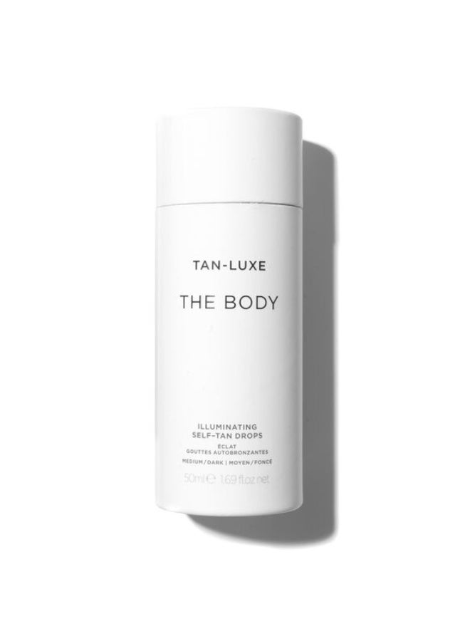 Tan-Luxe The Body Illuminating Tan Drops medium dark 50 ML - Image 2