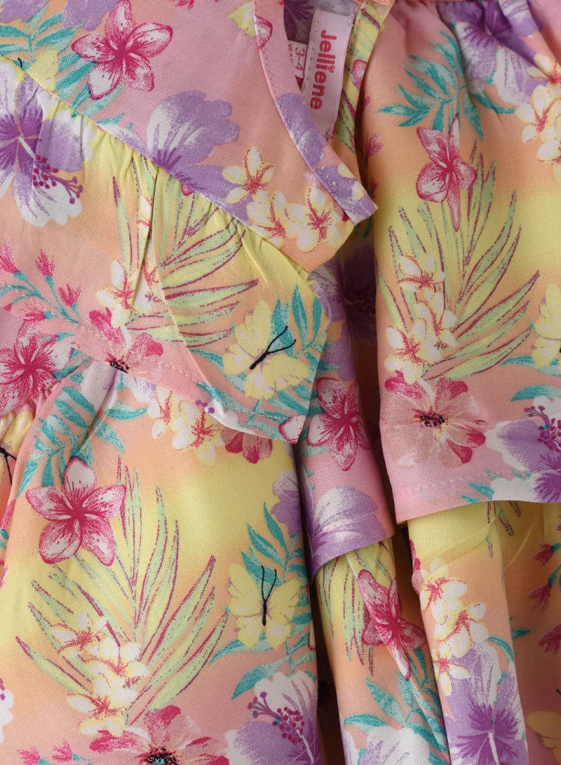 Jelliene Blooming Adventures: Girls' Dress Comfort, Style & Twirls
