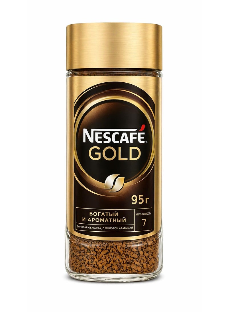 Nescafe Gold Instant Coffee 95g 95grams Single - Image 1