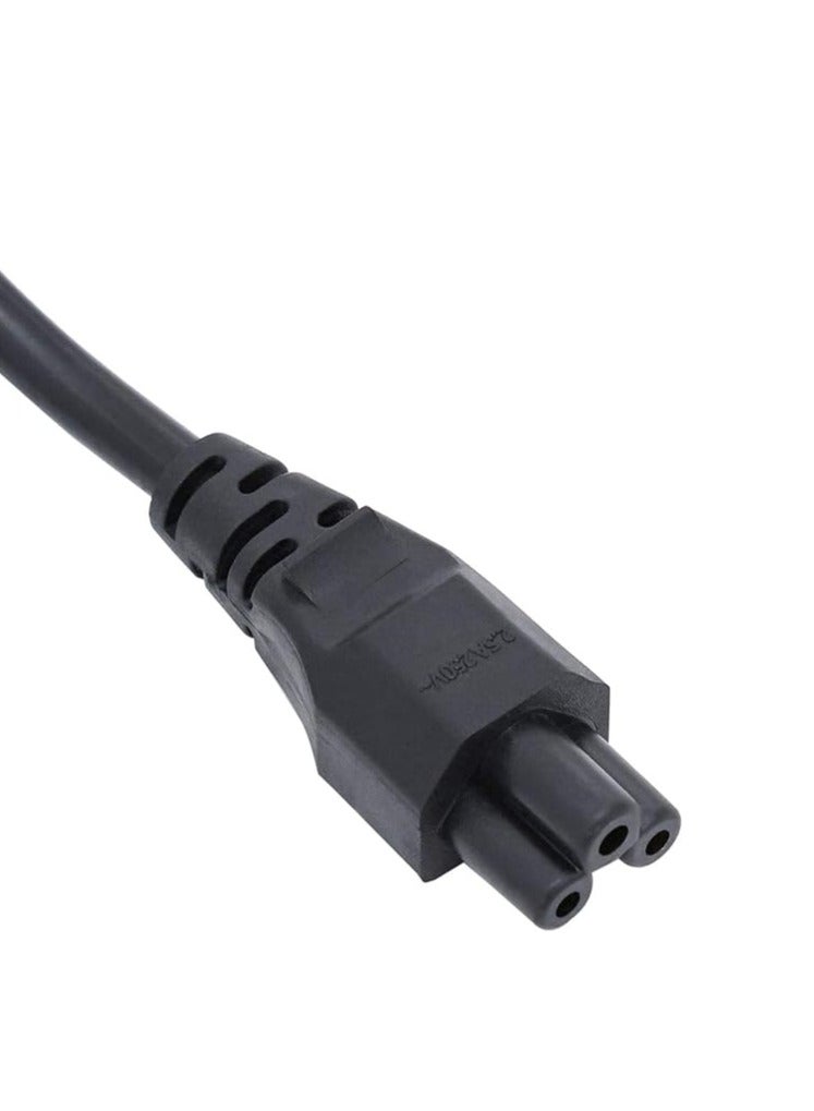 Terabyte Laptop Power Cable UK Plug to C5 3 pin Laptop Power lead - Image 3