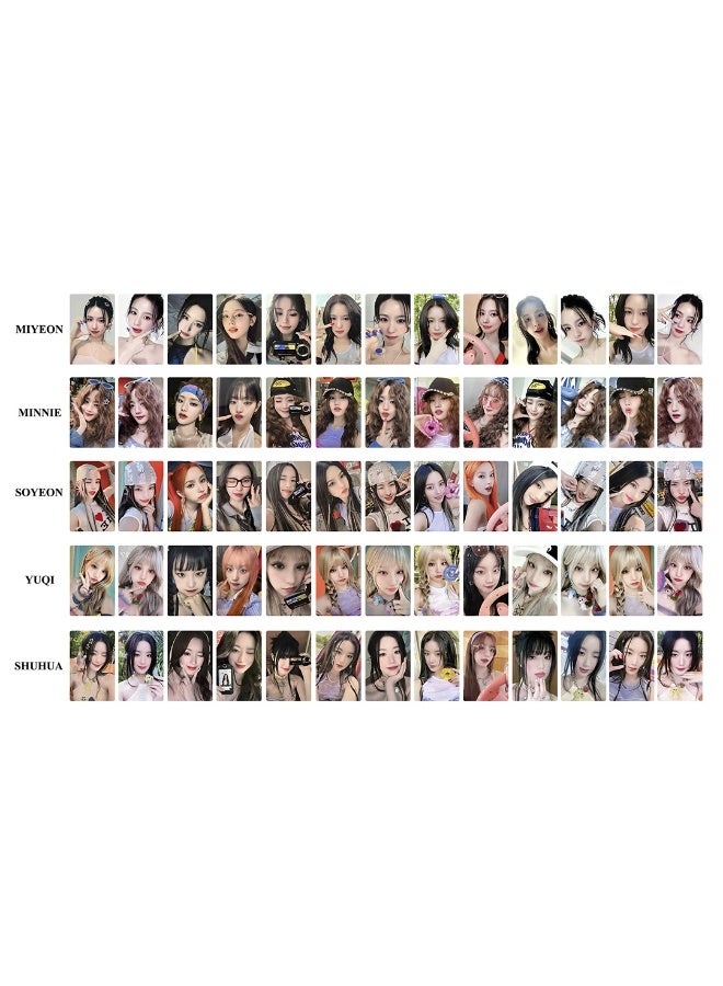 NIBEMINENT 5 Pcs Kpop (G)I-DLE I SWAY Lomo Cards Card For Fans Collection Gifts - Image 3