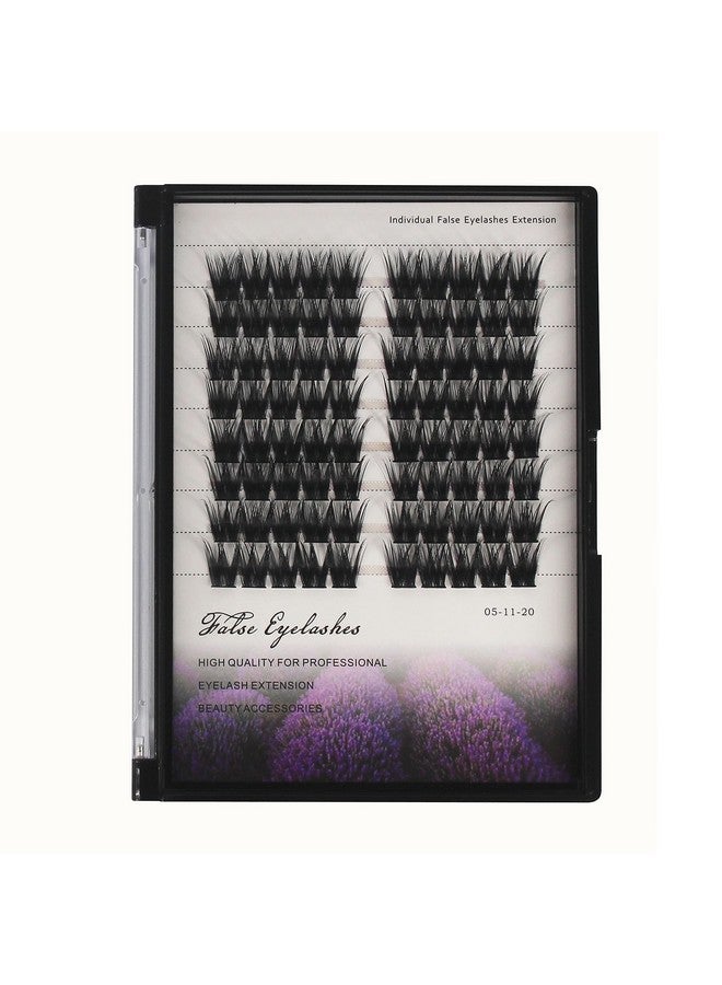 Dedila Large Pack 80 Clusters Thickness 0.07Mm D Curl Individual False Eyelashes Diy Lashes Extesnions Dramatic Look Makeup Volume Eye Lashes Extensions Wide Stem (12Mm) - Image 1
