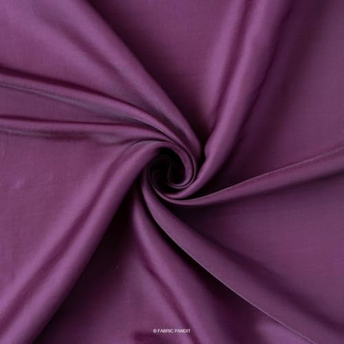 Olpad Insulated Plain Solid 100% Blackout Fabric Material for Curtains Sofa Cover Cloth Material for Sofa Curtain Furnishing Upholstery for Living Room-Decor,Clothing,Carnival (2 Meter, Violet) - Image 1