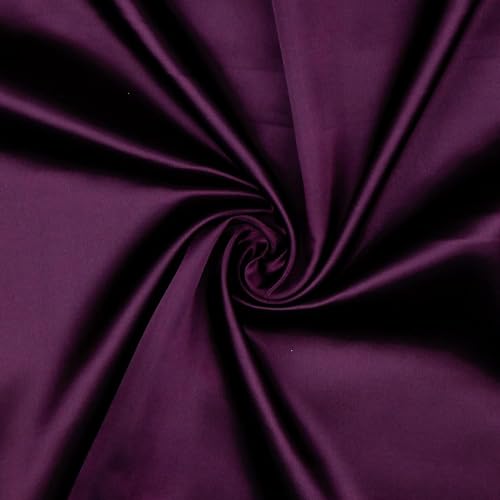 Olpad Insulated Plain Solid 100% Blackout Fabric Material for Curtains Sofa Cover Cloth Material for Sofa Curtain Furnishing Upholstery for Living Room-Decor,Clothing,Carnival (2 Meter, Violet) - Image 5