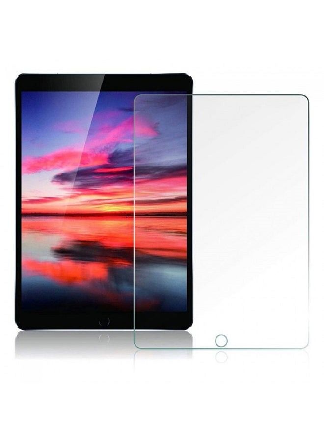 واقي شاشة من الزجاج المقوى لجهاز أبل آيباد 10.2 شفاف - Image 1