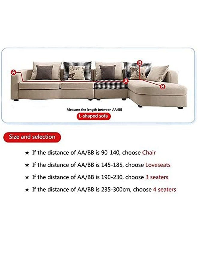 general Sofa elastic cover, with high elastic jacquard design, washable cover, non-slip, soft, elastic all-inclusive furniture cover - Image 4