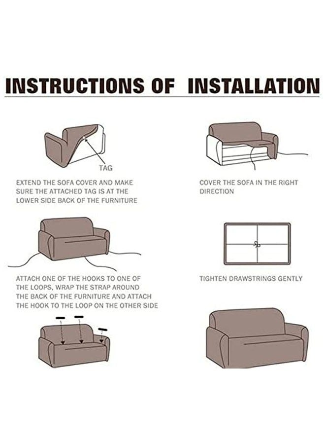 general Sofa elastic cover, with high elastic jacquard design, washable cover, non-slip, soft, elastic all-inclusive furniture cover - Image 5