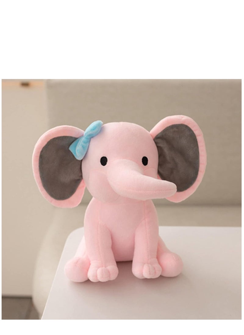 Generic - Elephant Teddy, Soft Stuffed Animal Toys Plush Elephant Gifts for Baby Shower, Perfect Kids Boys Girls Bedroom Nursery Birthday Parties Decor - Image 1