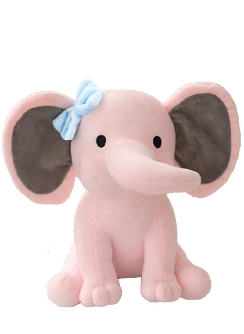 Generic - Elephant Teddy, Soft Stuffed Animal Toys Plush Elephant Gifts for Baby Shower, Perfect Kids Boys Girls Bedroom Nursery Birthday Parties Decor - Image 1