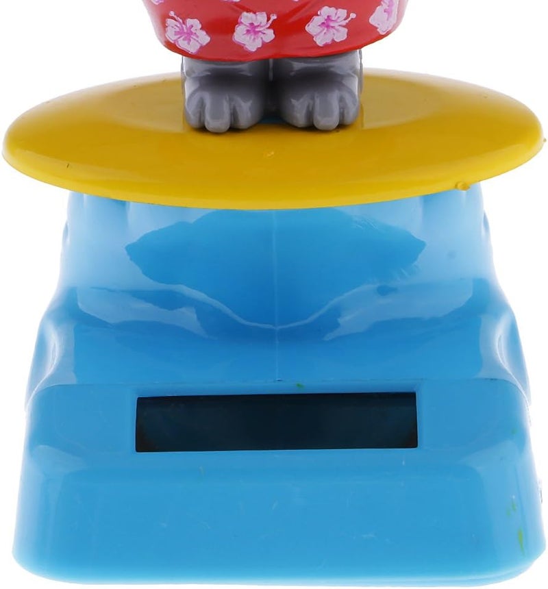 klarako Novelty Sun Solar Powered Moving Toy Dancing Solar Powered Toy Car Home Dancer Bobble Toy Grey Koala Kids Birthday Gift - Image 1