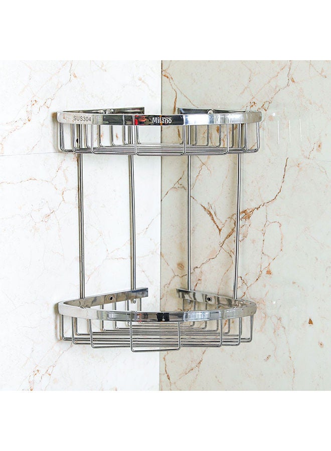 Milano Dora Corner Two Layer Basket - Image 2