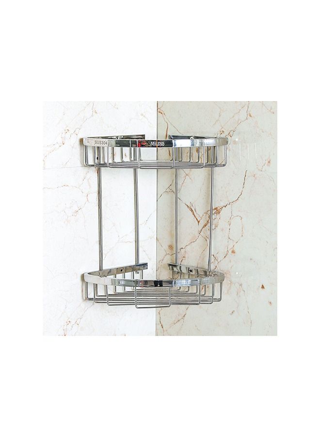 Milano Dora Corner Two Layer Basket - Image 3