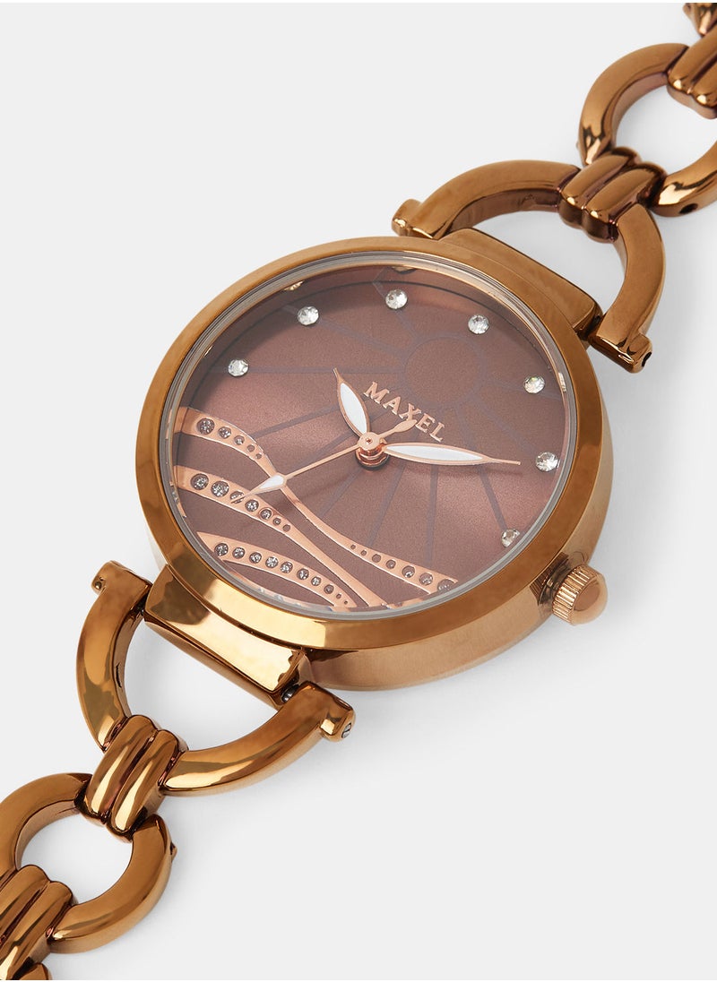 Maxel - Ladies Trend Analog Wrist Watch MX393 - 28mm - Image 1