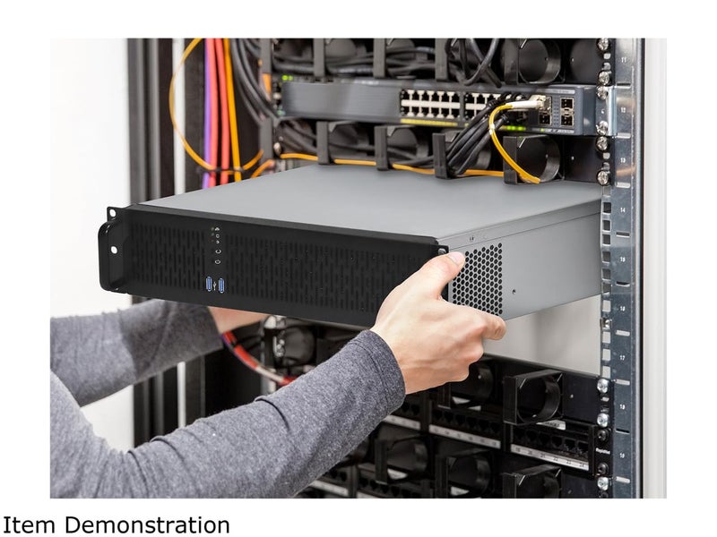 Rosewill 2U Server Chassis Rackmount Case | 4 x 3.5 Bays | 2 x 2.5 Devices | Micro-ATX Compatible | 2 x 80mm PMW Fans | 2 x USB 3.0 | RSV-Z2800U - Image 2