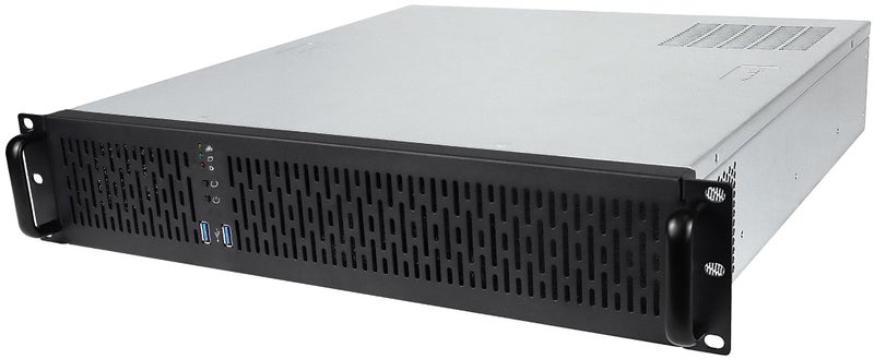 Rosewill 2U Server Chassis Rackmount Case | 4 x 3.5 Bays | 2 x 2.5 Devices | Micro-ATX Compatible | 2 x 80mm PMW Fans | 2 x USB 3.0 | RSV-Z2800U - Image 1