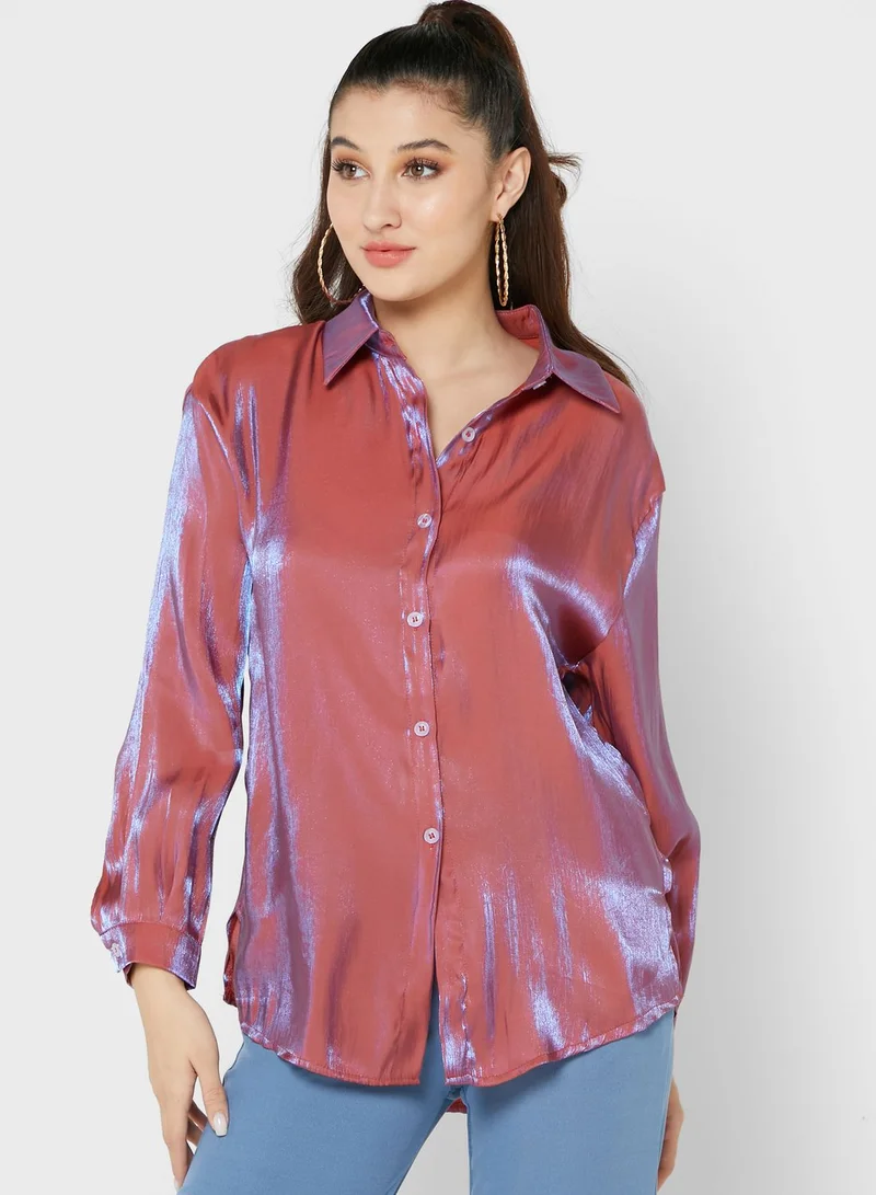 Ginger Iridescent Shirt