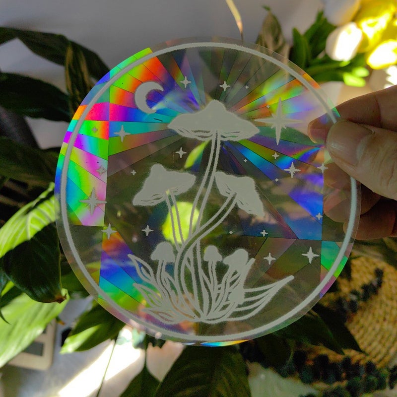 Sc001-068 Sunlight Catcher Suncatcher Rainbow Prism Glass Sticker Pvc Window Film Self-Adhesive - Image 3