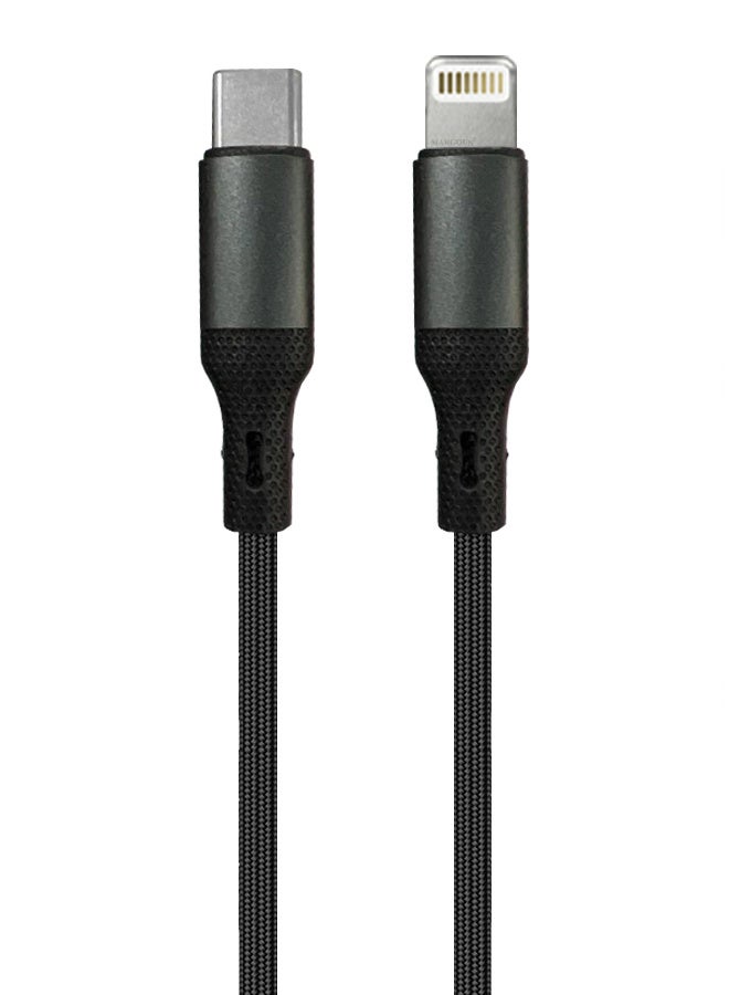 CATANES USB-C to Lightning Fast Charging Cable (1M) - PD Supported, MFi-Certified, Durable Nylon Braided Design - Image 3