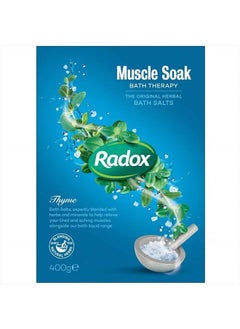 Unilever Radox Muscle Soak Herbal Bath Salts  - Image 2