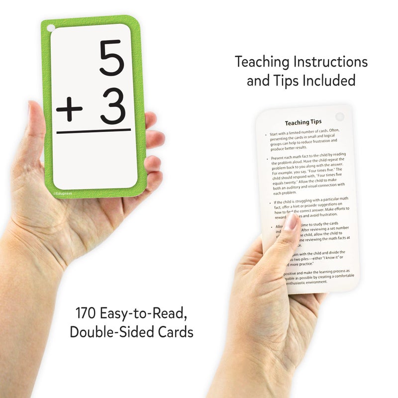 Teacher Created Resources Edupressâ„¢ Addition Flash Cards - All Facts 0-12 - Image 3
