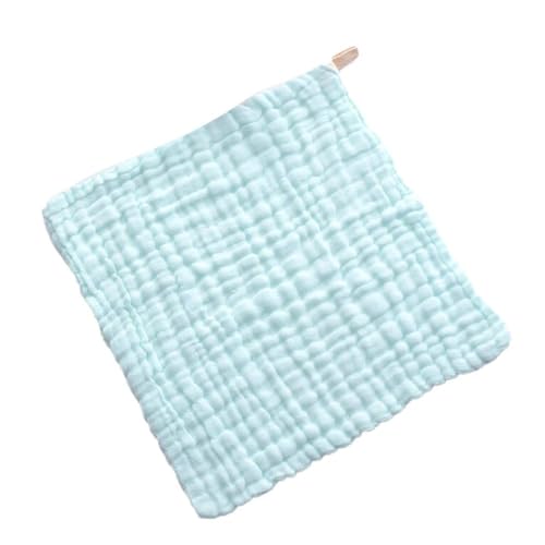 TERI BERI Muslin Cotton Face Towels for New Born Baby Extra Soft Hankies Reusable Napkins for Infants Toddlers Baby Care Soft & Absorbent - Pack of 5 (Multicolour) - Image 2