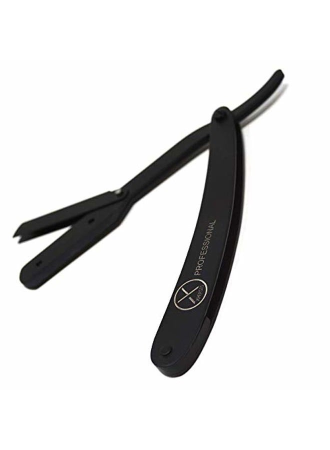 XPERSIS PRO 001 Professional Black Straight Edge Razor - For Barbers, Salons, and Hair Enthusiasts - Image 3