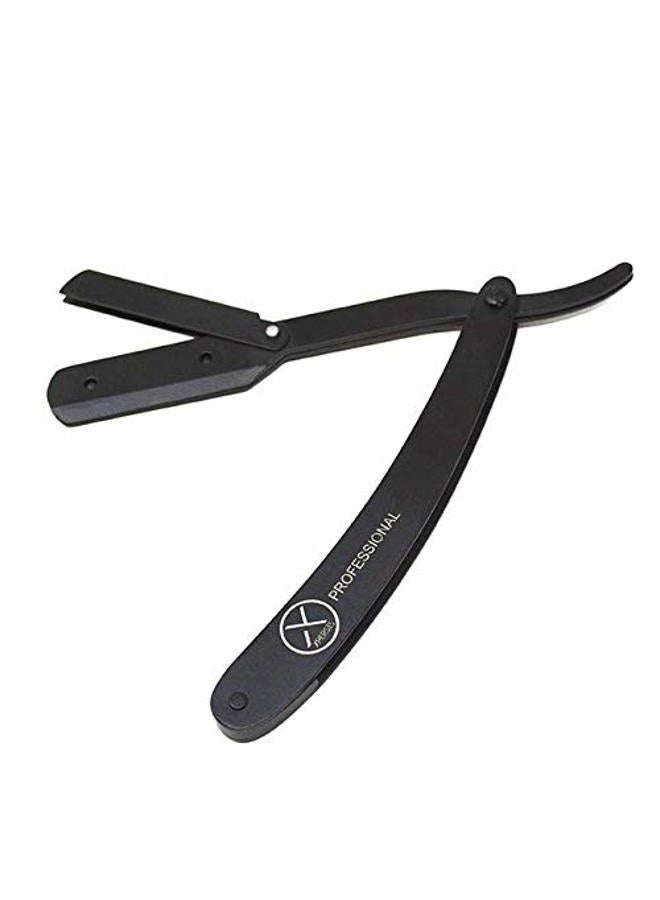 XPERSIS PRO 001 Professional Black Straight Edge Razor - For Barbers, Salons, and Hair Enthusiasts - Image 2